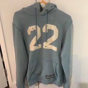 Hollister Blue Pull-Over Sweatshirt Size M